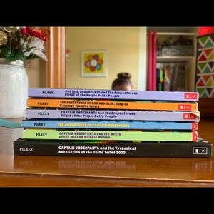 6 captain underpants books